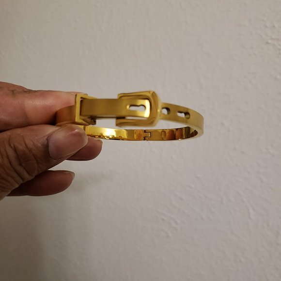 Neiman Marcus Roman Numeral Bangle Bracelet - Picture 2 of 7